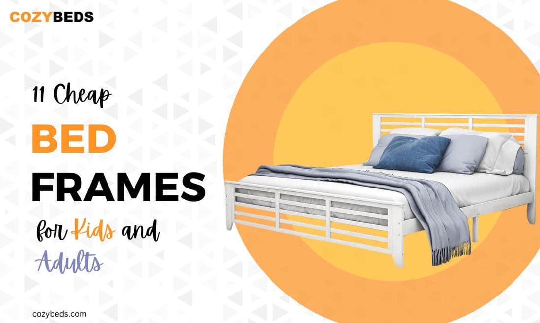 11 Cheap Bed Frames for Kids and Adults