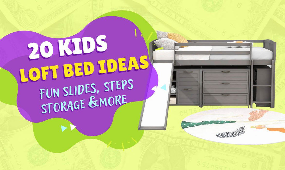 20 Kids’ Loft Bed Ideas: Fun Slides, Steps, Storage & More