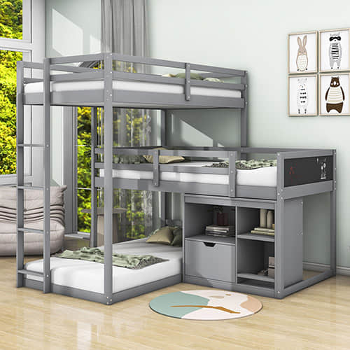 Triple Bunk Beds for Kids