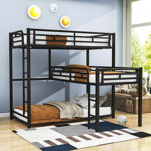 Twin Triple Bunk Beds