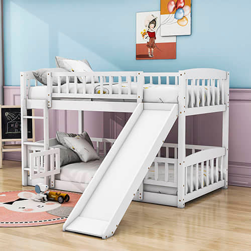 White Bunk Beds