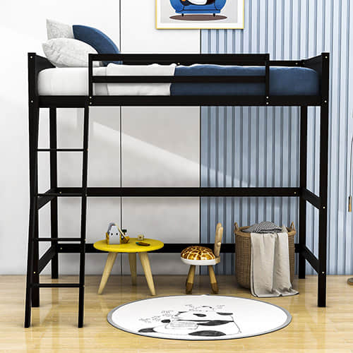 Espresso Loft Bed