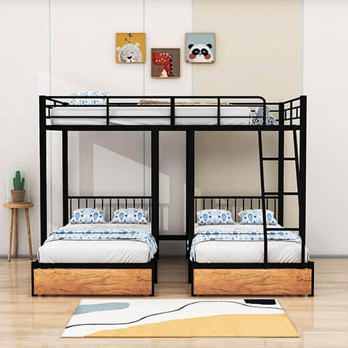 Full over Twin Bunk Beds