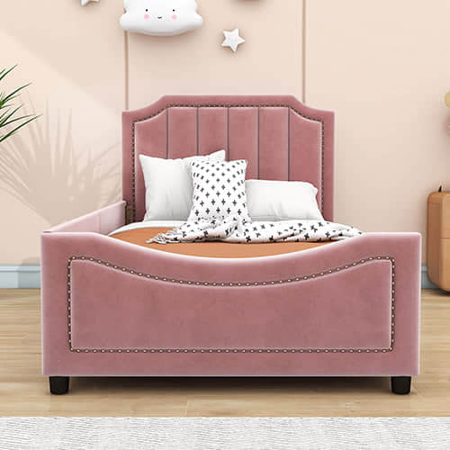 Pink Bed Frame