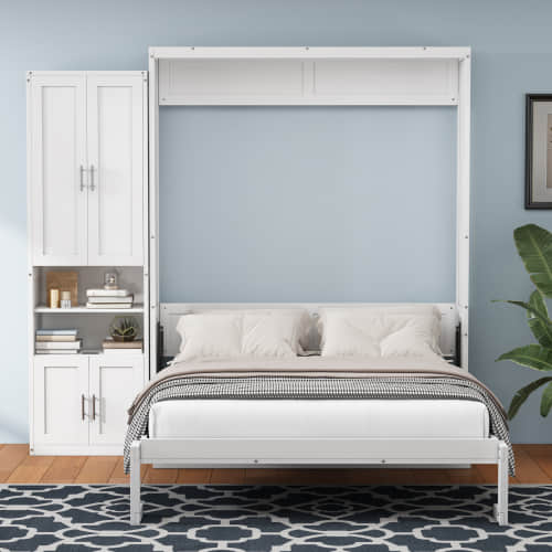 White Murphy Bed