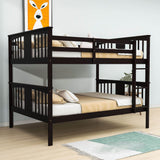 Convertible Full Over Full Bunk Beds - [Wood, Kids, Adult, Guest Room]