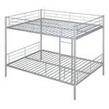 Separable Full Over Full Metal Bunk Beds for Adults, Kids