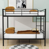 Separable Full Over Full Metal Bunk Beds for Adults, Kids