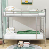 Separable Full Over Full Metal Bunk Beds for Adults, Kids