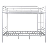 Separable Full Over Full Metal Bunk Beds for Adults, Kids