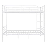 Separable Full Over Full Metal Bunk Beds for Adults, Kids