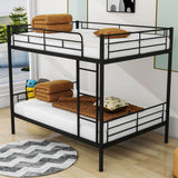 Separable Full Over Full Metal Bunk Beds for Adults, Kids