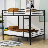 Separable Full Over Full Metal Bunk Beds for Adults, Kids