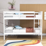 Standard Convertible Modern Twin Bunk Beds for Kids - [Scandinavian]