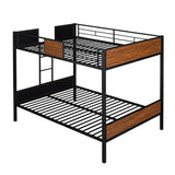 Mid-Century Modern Full Over Full Bunk Beds for Adults & Kids - [Metal]