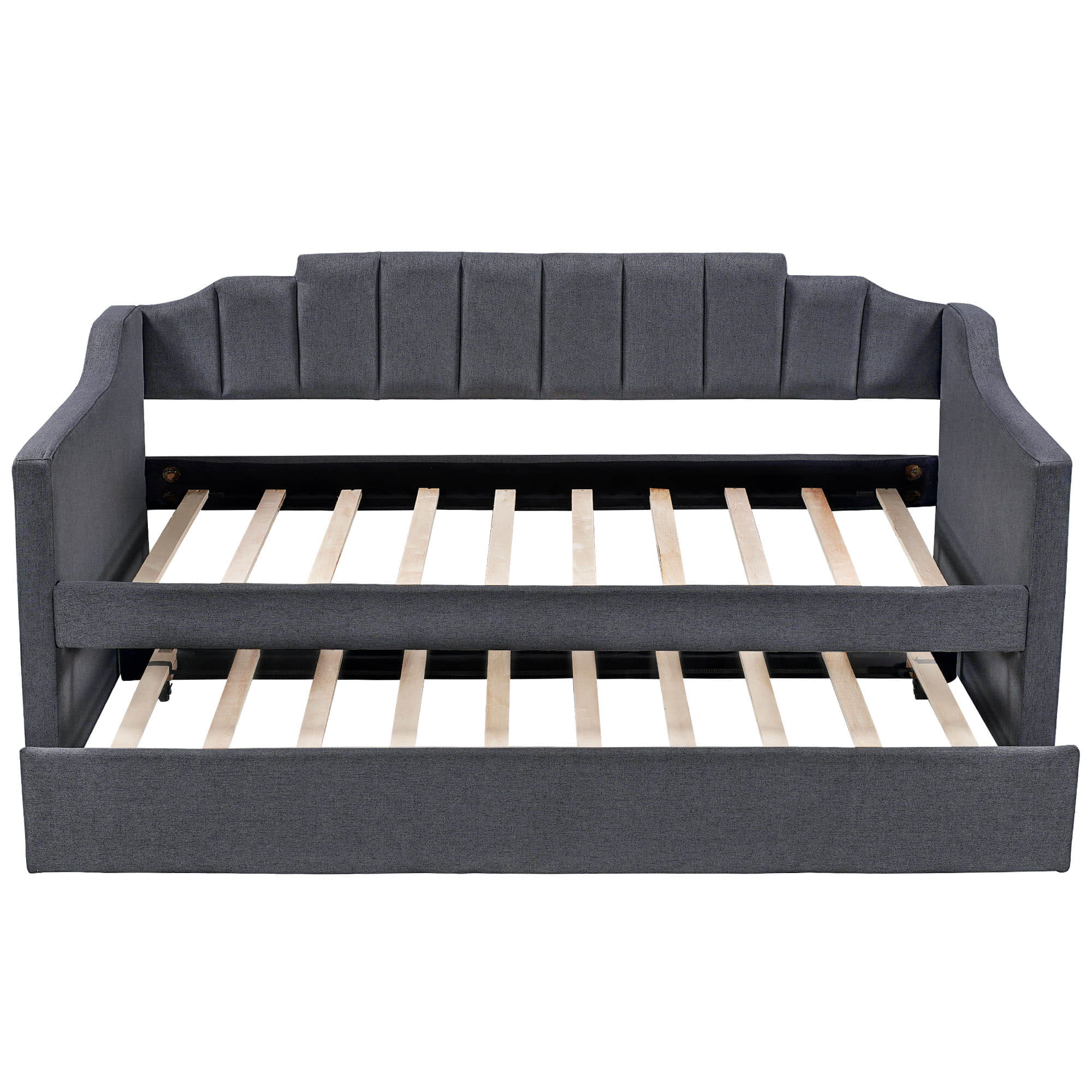 Modern Twin Upholstered Daybed with Trundle