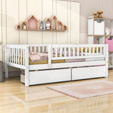 Twin Size Toddler Nursery Daybed with Storage Drawers