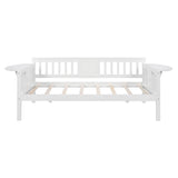 Wood Twin Daybed with Storage - [Side Table/Shelves]