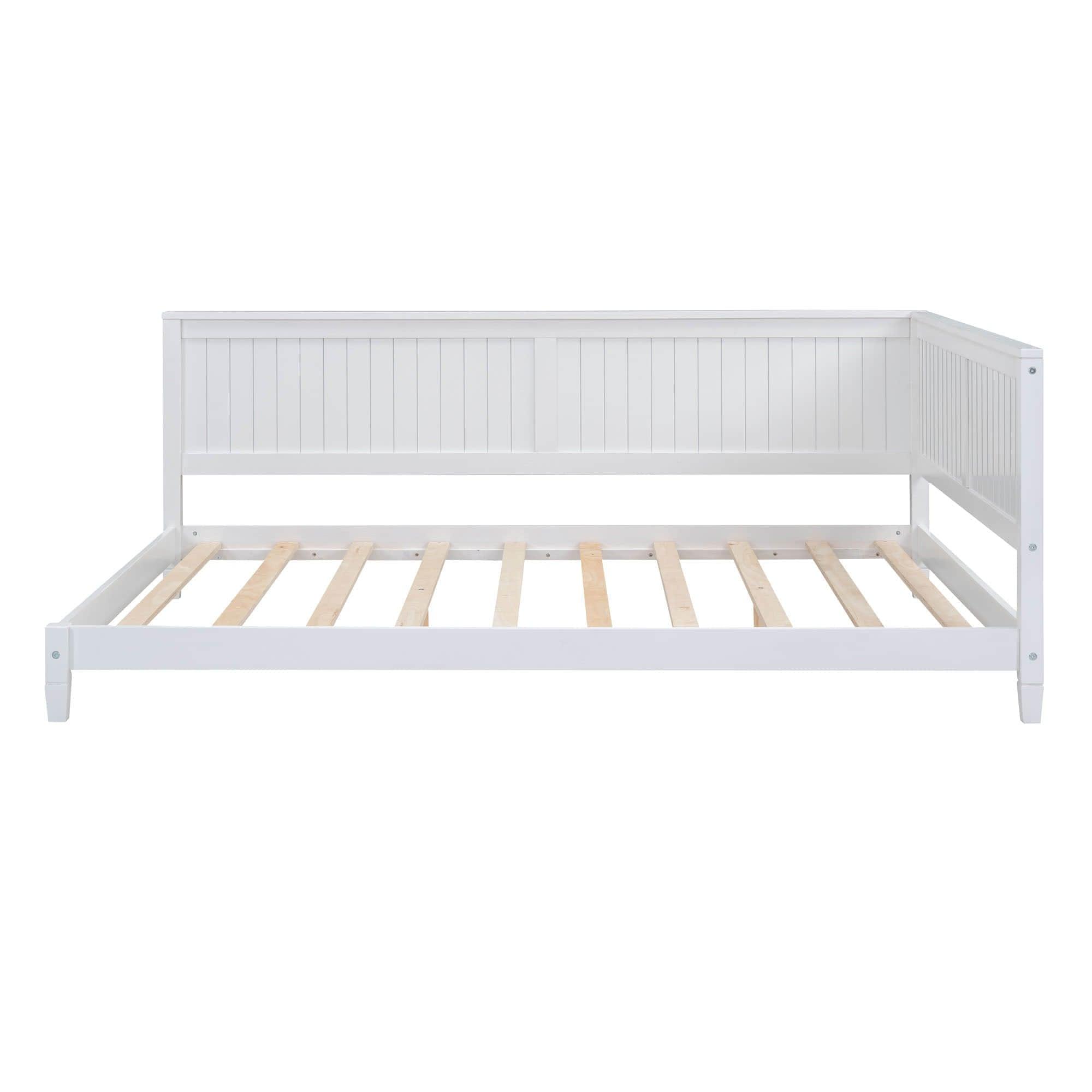 Wood Low Full Size Daybed for Kids, Toddler