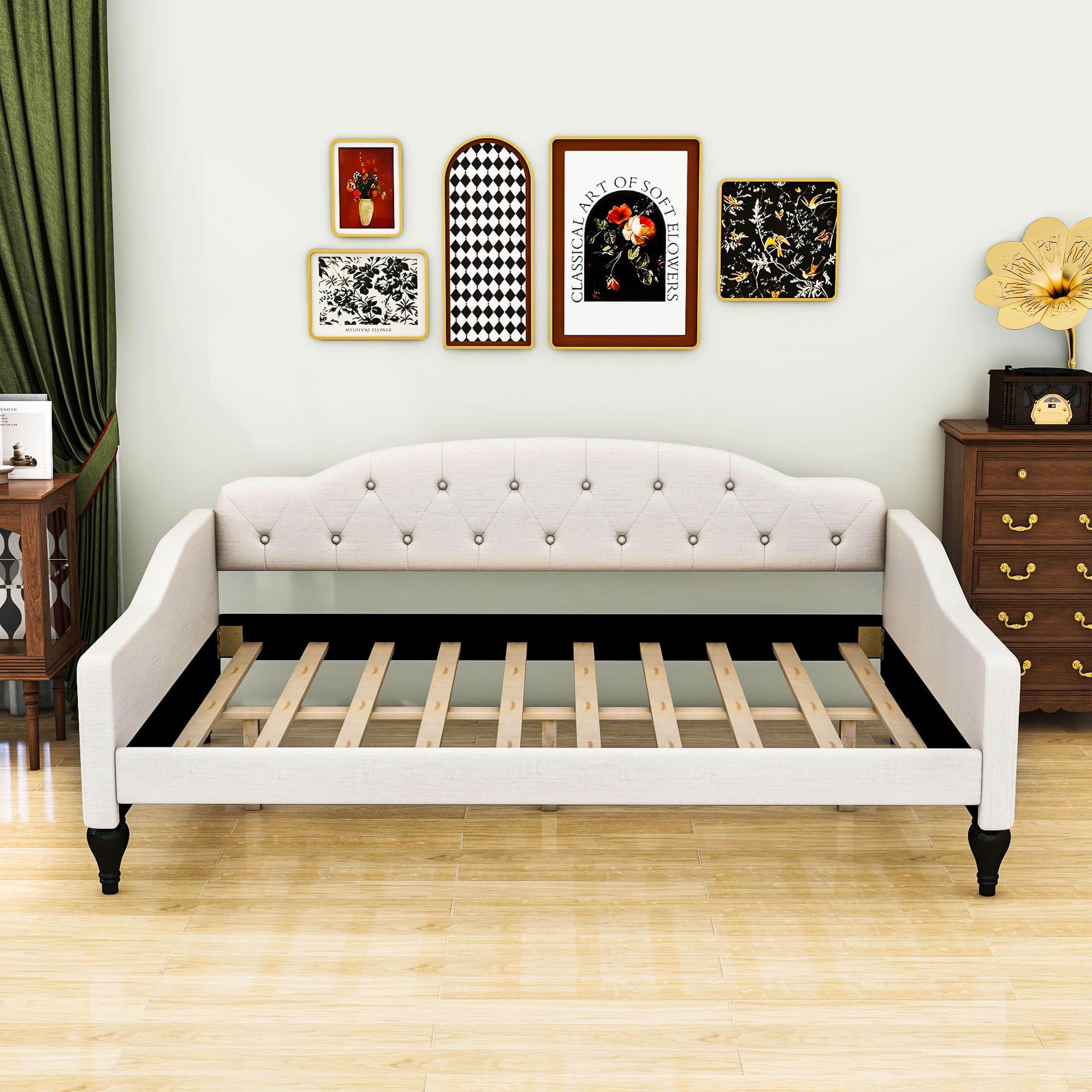 Upholstered Full Size Daybed for Adults