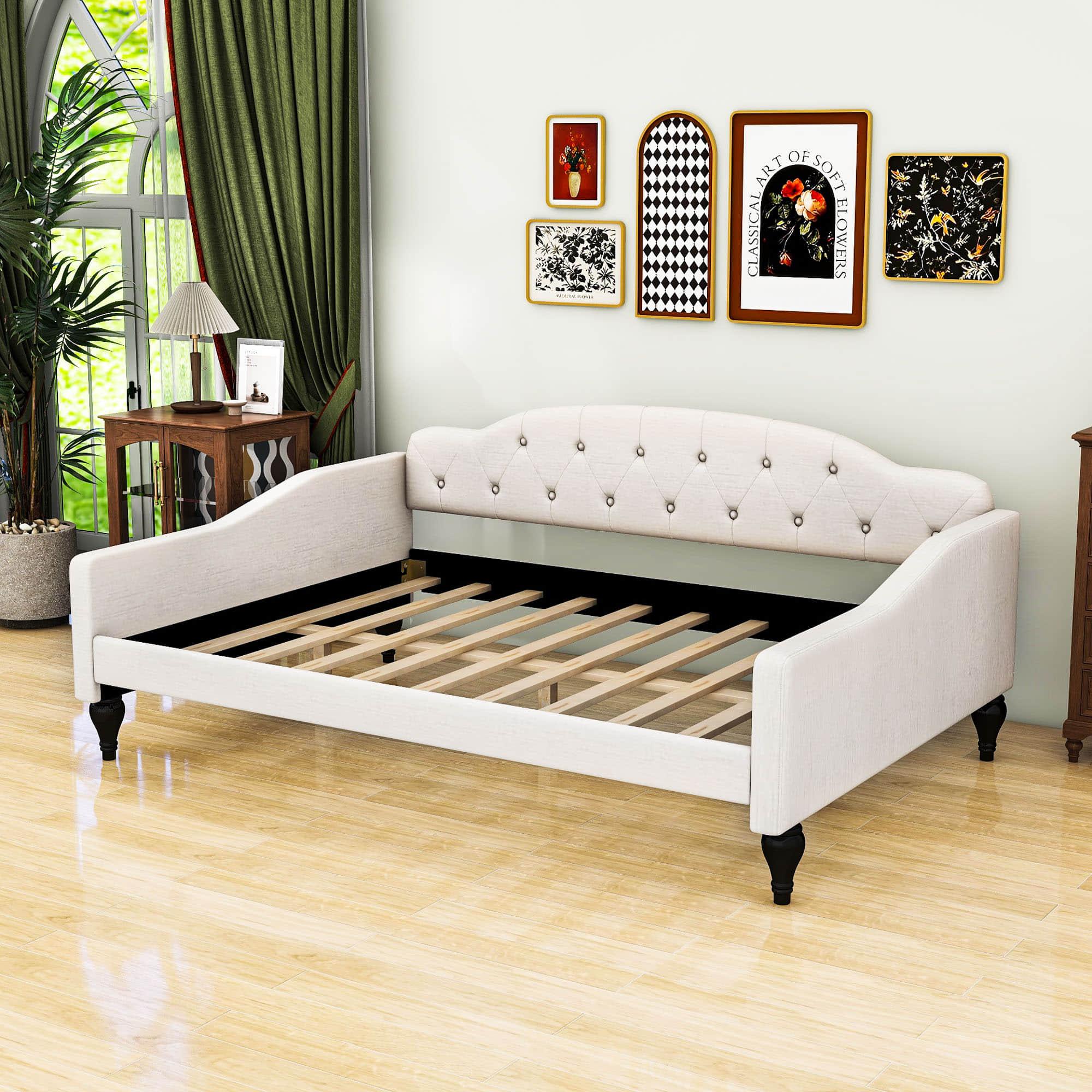 Upholstered Full Size Daybed for Adults