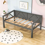 Vintage Farmhouse Wooden Twin Daybed