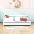 Twin / Double Twin Extendable Pull-out Daybed with Trundle - [Convertible]