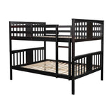 Convertible Full Over Full Bunk Beds - [Wood, Kids, Adult, Guest Room]