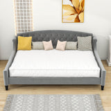 Modern Luxury Upholstered Full Size Daybed for Adults