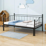 Metal Twin Daybed with Pop up Trundle