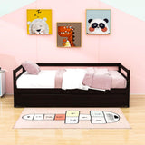 Twin / Double Twin Extendable Pull-out Daybed with Trundle - [Convertible]