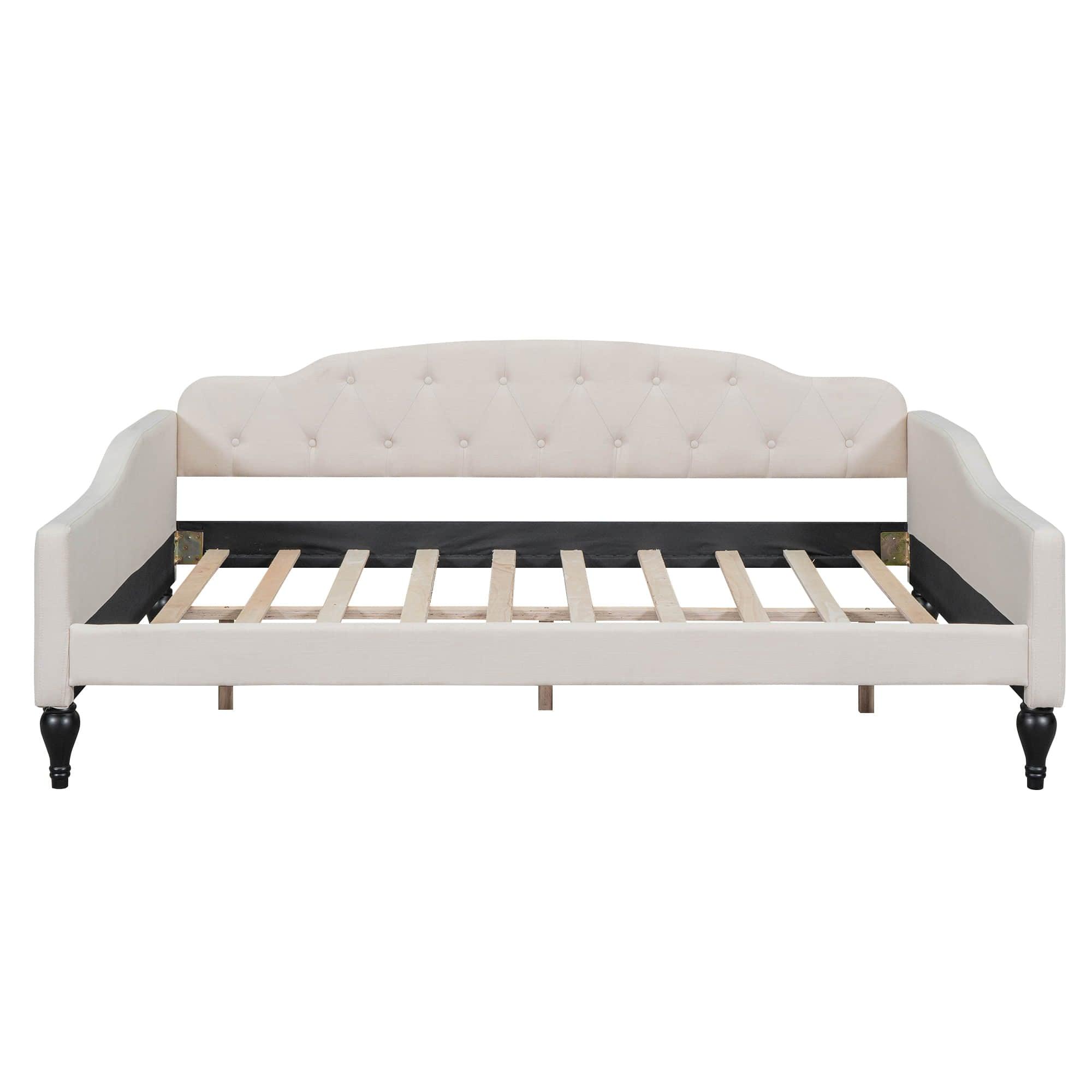 Upholstered Full Size Daybed for Adults