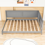 Wood Low Full Size Daybed for Kids, Toddler