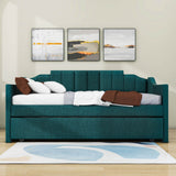 Modern Twin Upholstered Daybed with Trundle