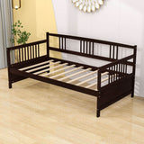 Mid-Century Modern Solid Wood Twin Daybed for Adults