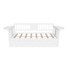 Wood Full Size Daybed with Storage - [Drawers, Side Shelves]