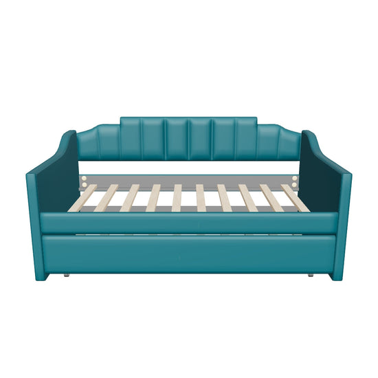 Modern Twin Upholstered Daybed with Trundle