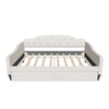 Upholstered Full Size Daybed with Storage Drawers