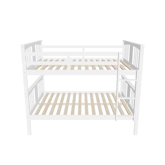 Convertible Full Over Full Bunk Beds - [Wood, Kids, Adult, Guest Room]