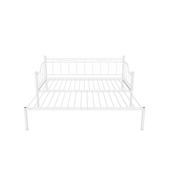 Metal Twin Daybed with Pop up Trundle