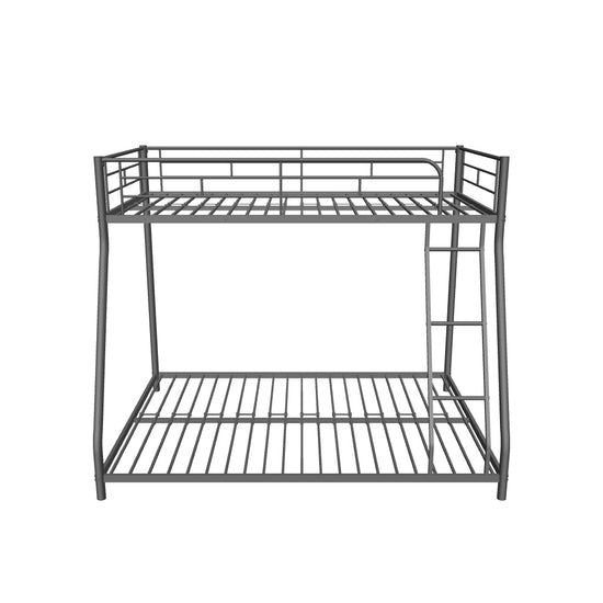 Metal Twin Over Full Low Bunk Beds for Kids Adults - [Standard, Heavy Duty]