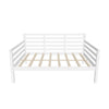 Wooden Full Size Daybed with Slat Backrest