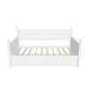 Wood Twin Daybed with Storage Drawers and Beadboard Back