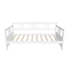 Mid-Century Modern Solid Wood Twin Daybed for Adults