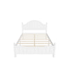 Full Size Solid Wood Traditional Platform Bed Frame with Headboard