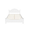 Traditional Queen Size Solid Wood Platform Bed Frame with Headboard