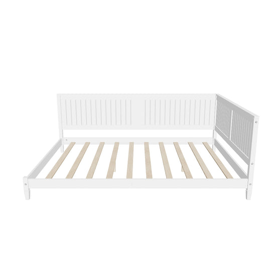 Wood Low Full Size Daybed for Kids, Toddler