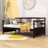 Mid-Century Modern Solid Wood Twin Daybed for Adults