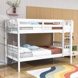 Standard Convertible Modern Twin Bunk Beds for Kids - [Scandinavian]