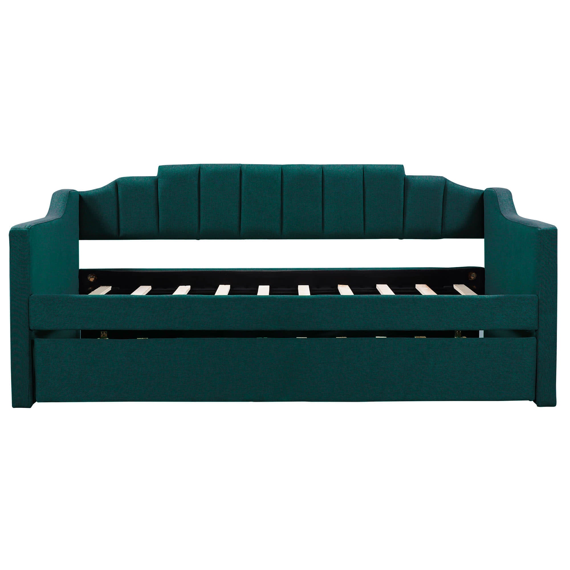 Modern Twin Upholstered Daybed with Trundle